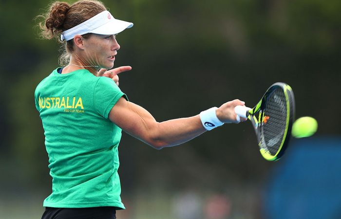 Sam-Stosur-Fed-Cup-Australia-Netherlands-Wollongong-700x450