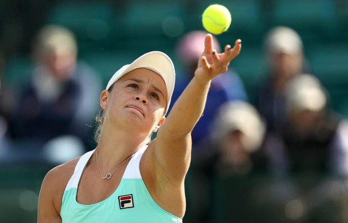 Barty serve