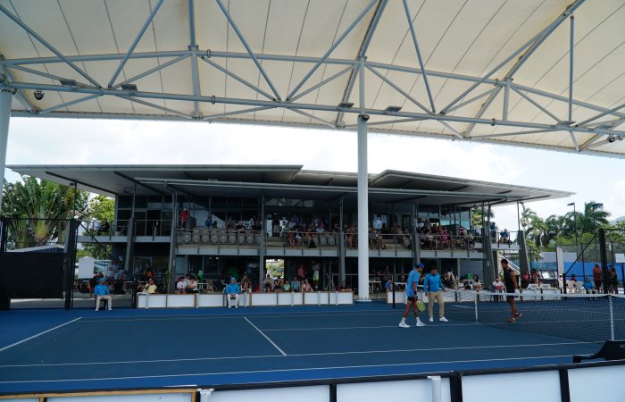 Cairns Tennis International #1 Men's Final Coin Toss