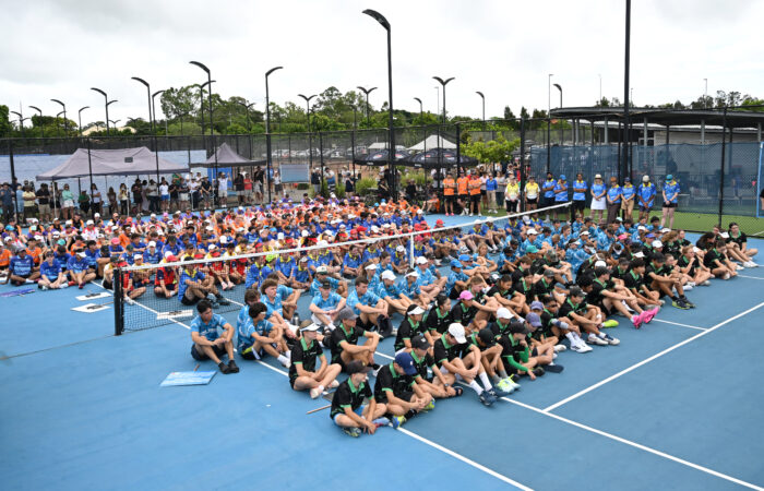plays a shot during round 2 of the BMW Australian PGA Championship at Royal Queensland golf course in Brisbane, November 23, 2024.