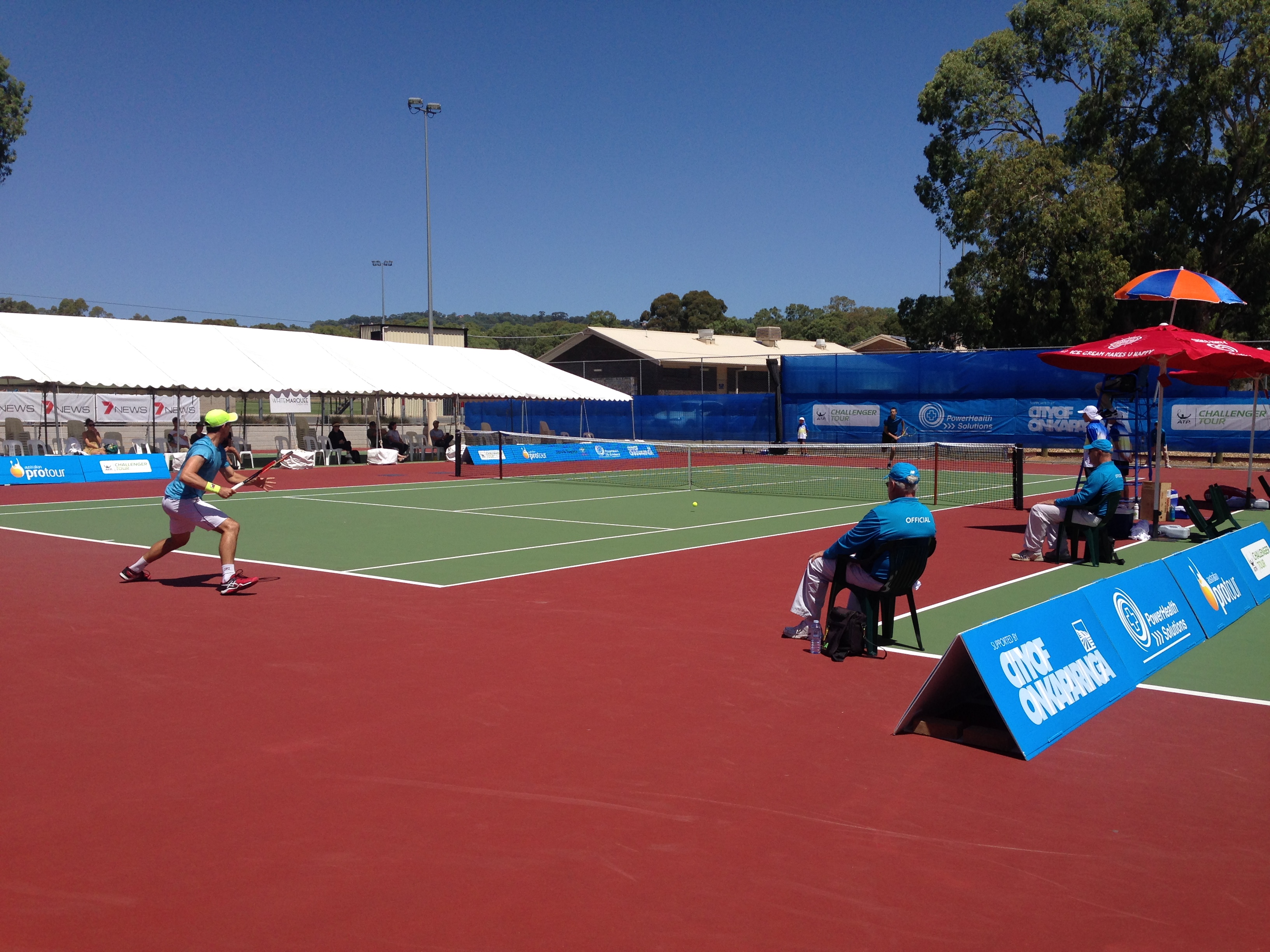 Day 1 City of Onkaparinga ATP Challenger 2016 2 January, 2016