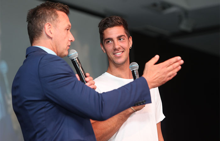 ADELAIDE, AUSTRALIA - January 9.  Legends Lunch at Adelaide Convention Centre on January 9, 2018 in Adelaide, Australia. (Photo by Peter Mundy/Tennis Australia)