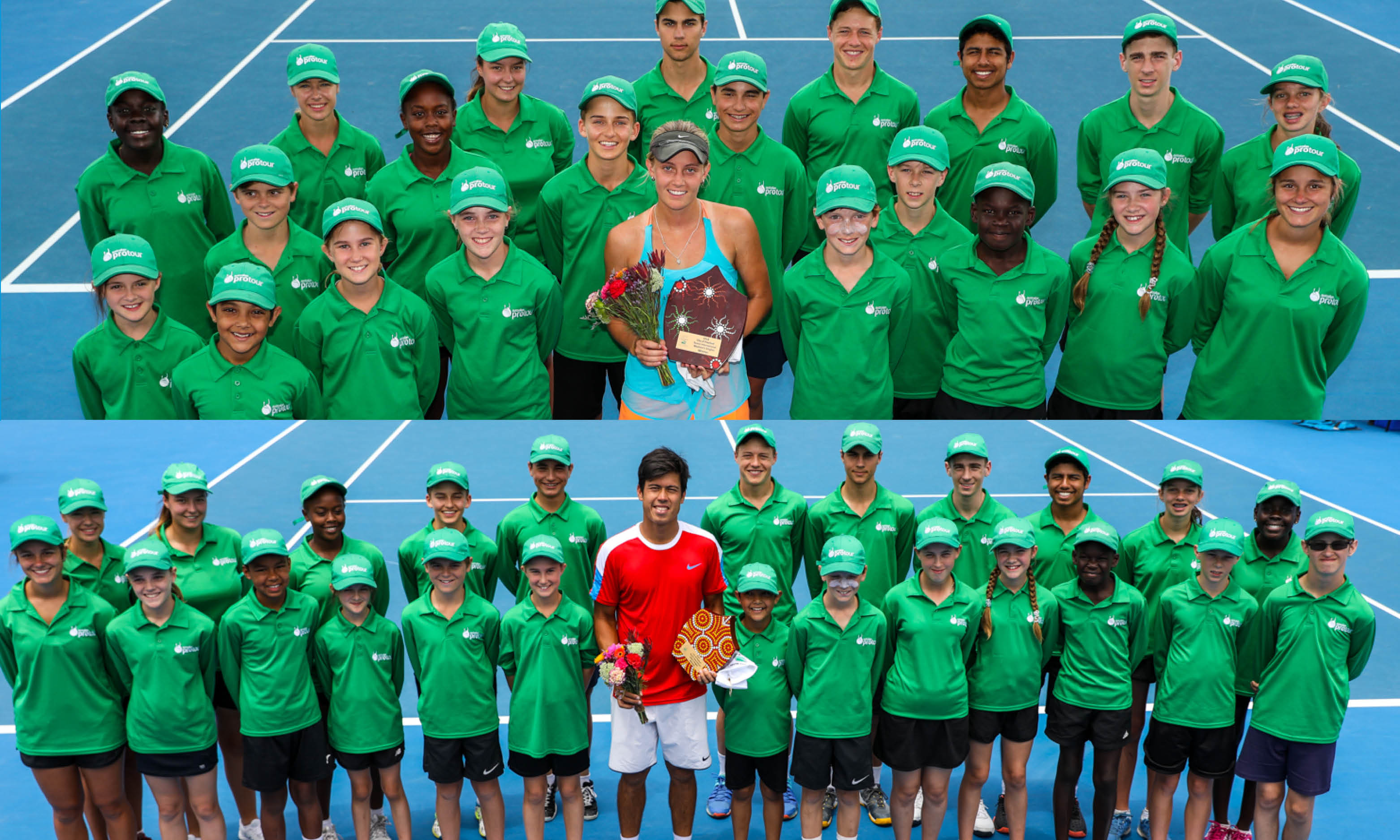 Thank you message from the City of Playford Tennis International