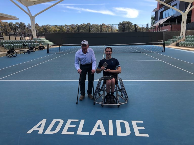 Petrakis and Graham claim singles titles at Peter Smith Players with an Intellectual Impairment
