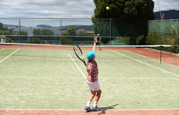 Junior tennis action. Picture: Getty Images