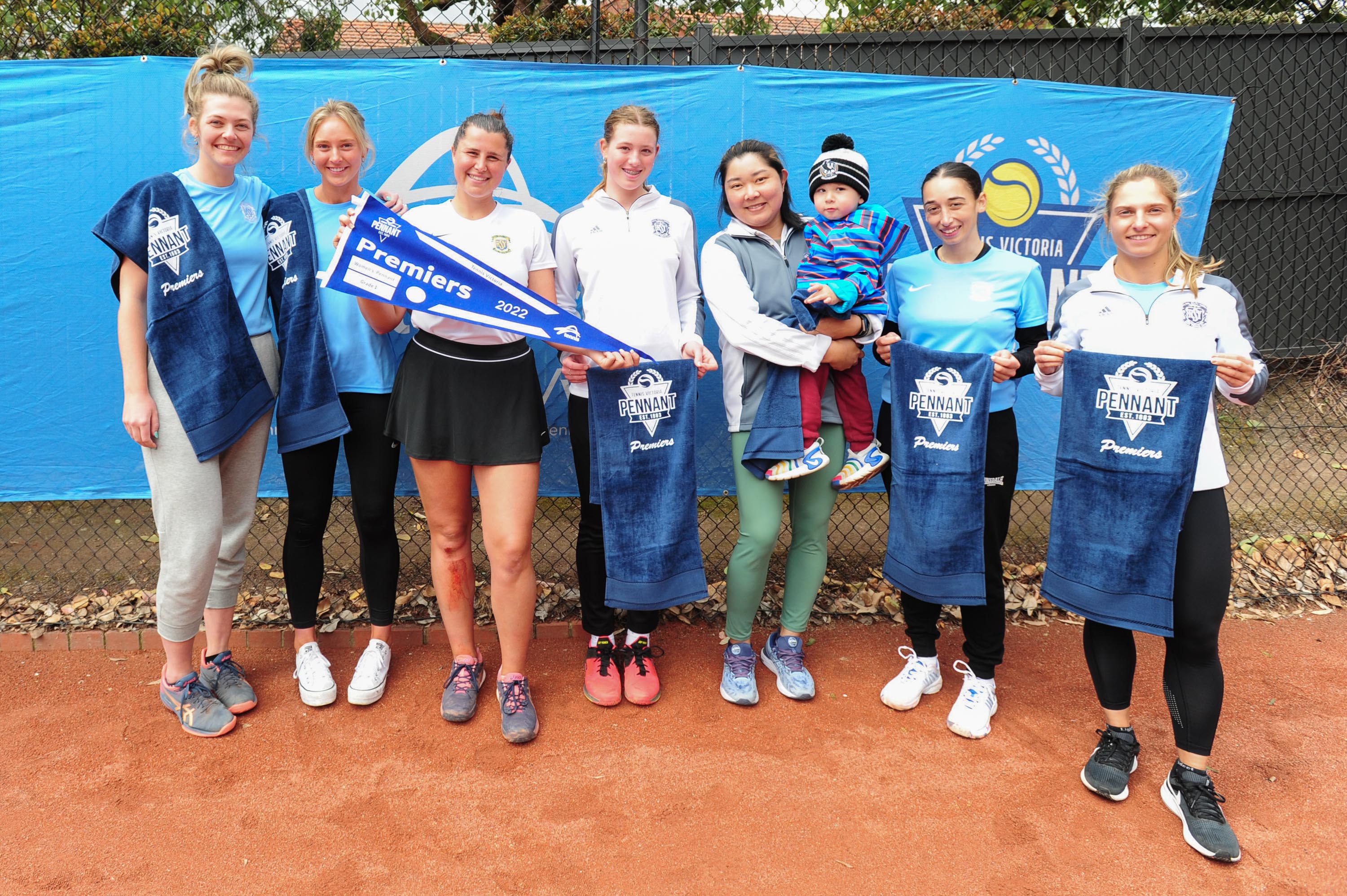 Congratulations to all Tennis Victoria Pennant Champions! 14