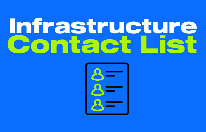 Infrastructure Contact List v2_WordPress_700 x 450