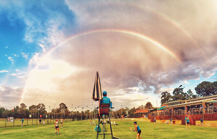 Tennis Pic - Blue Gum 700X450