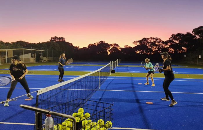 Bremer Bay Tennis Club's newly refurbished courts
