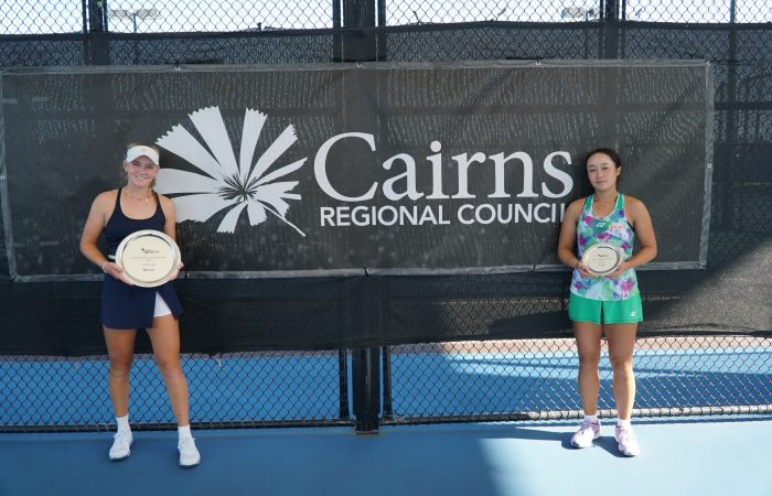 Women's Final Taylah Preston and Yuki Naito (1)