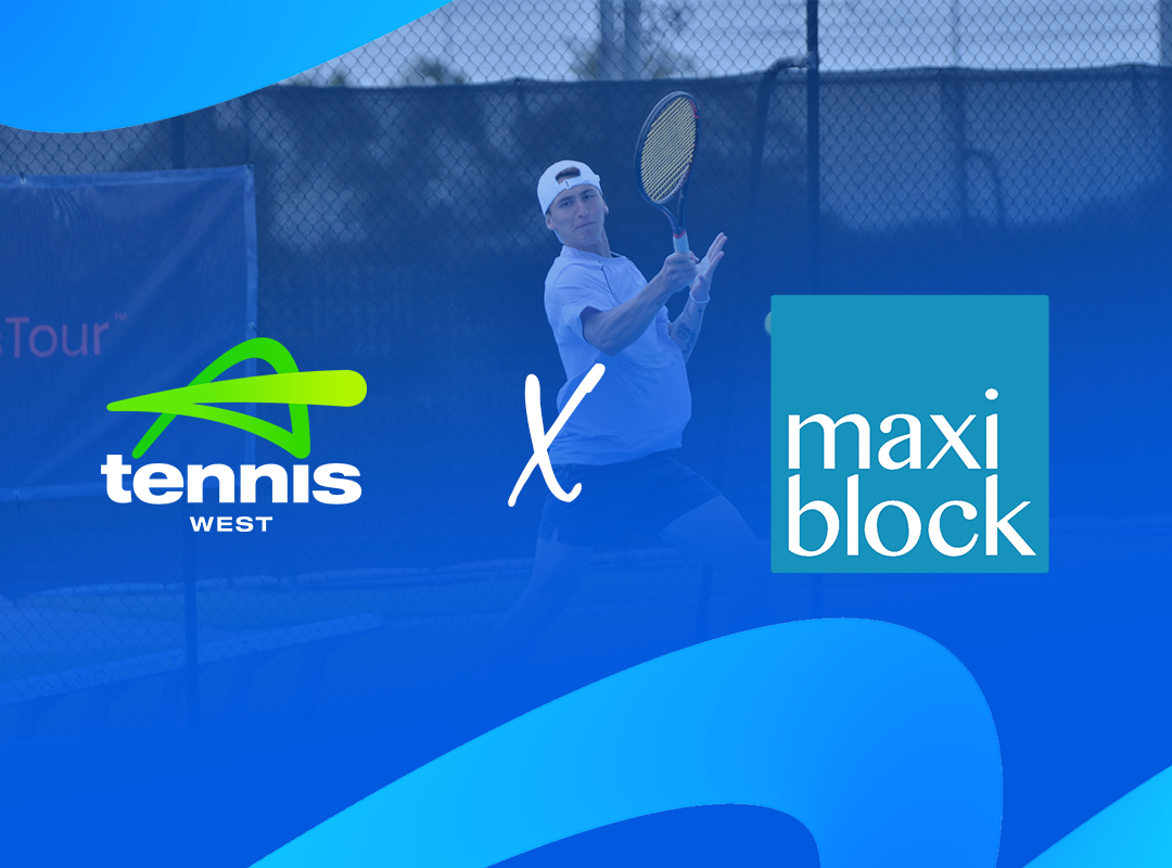 Tennis West X Maxiblock Partnership 11 October, 2024 Tennis West