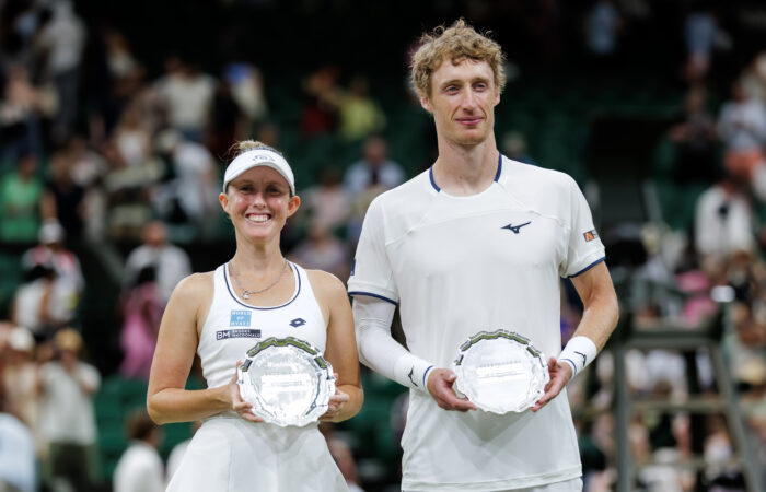 Hunter and Polmans Grateful for Centre Court Opportunity | 10 July, 2026 |  Tennis West