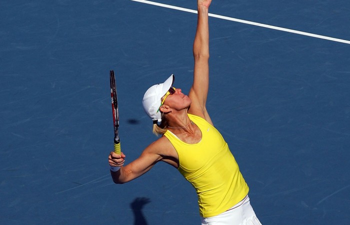 Rennae Stubbs, Fed Cup, Hobart, 2011. GETTY IMAGES