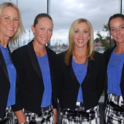 The Australian Fed Cup team. TENNIS AUSTRALIA