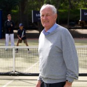 10th of May 2011. Neale Fraser at the Longines Future Tennis Aces launch. Mark Riedy.