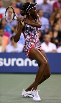 Venus Williams. GETTY IMAGES