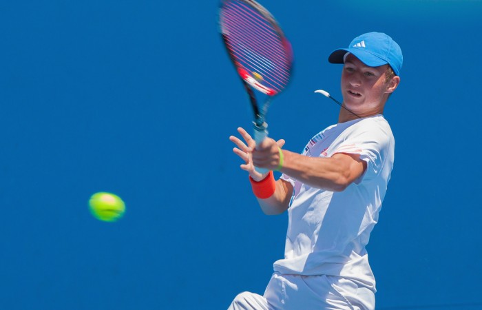 Omar Jasika's commendable play saw him through to the quarterfinals of the Optus 18s Championship.