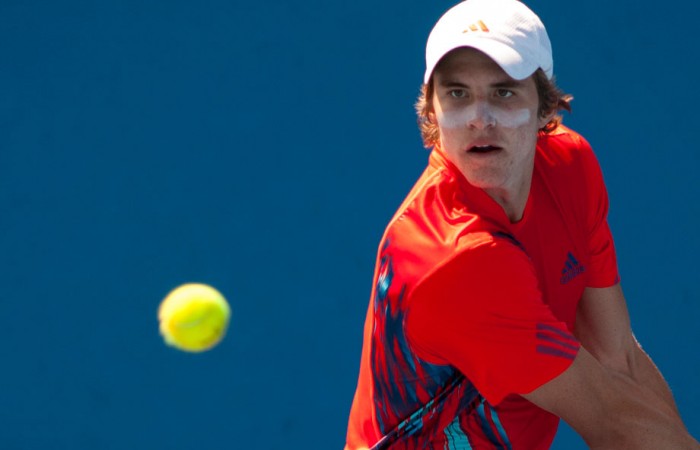 Benjamin Mitchell, Australian Open 2013 Play-off, December Showdown, Melbourne Park, 2012. MAE DUMRIGUE