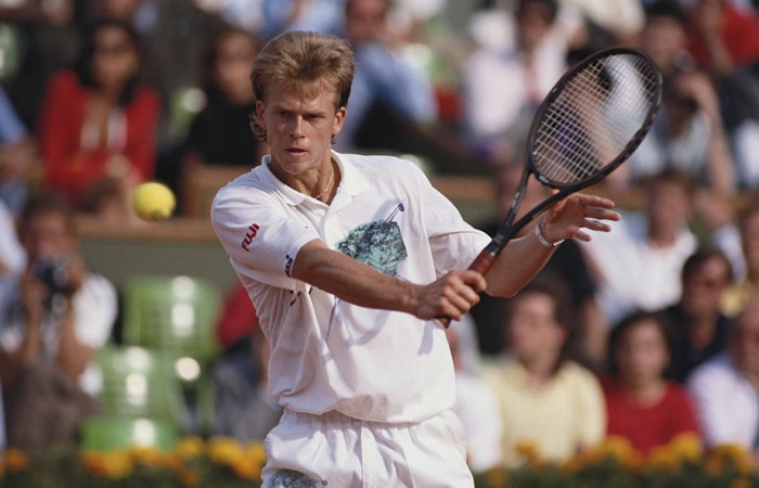 Stefan Edberg, Roland Garros, 1990. GETTY IMAGES