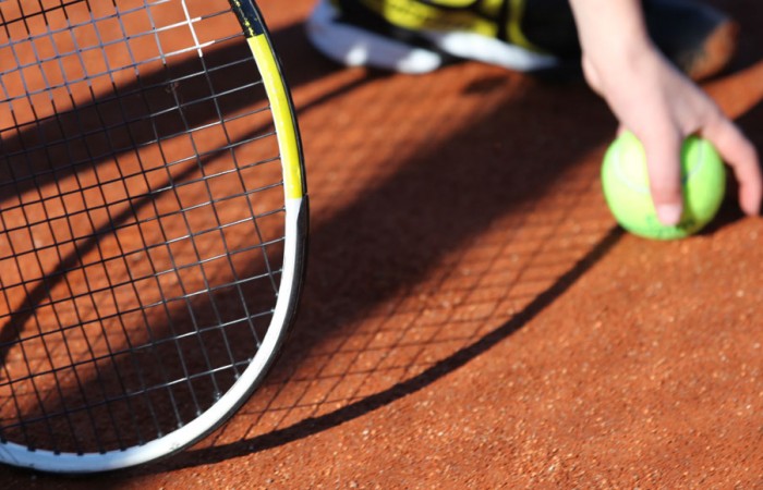 clay court, tennis racquet, tennis. TENNIS AUSTRALIA