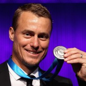 Lleyton Hewitt, Newcombe Medal, Australian Tennis Awards 2013. GETTY IMAGES