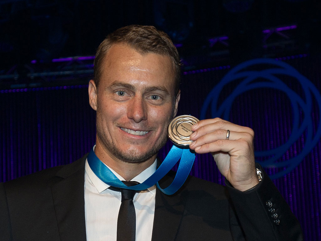 Llyeton Hewitt, Newcombe Medal, Australian Tennis Awards 2013, Melbourne. XUE BAI