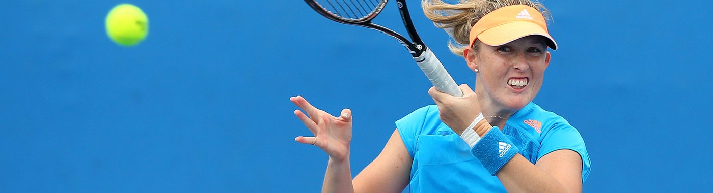 Storm Sanders, Australian Open, Melbourne, 2014. GETTY IMAGES