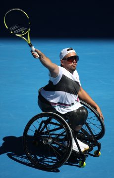 Dylan Alcott in action at Australian Open 2019 (Getty Images)