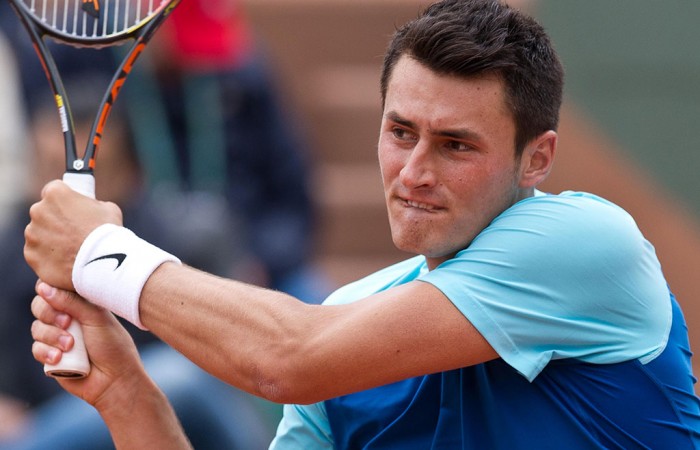 Aussies in round one at Roland Garros Bernard Tomic in action against 12th seed Richard Gasquet on Court Suzanne Lenglen in the first round at Roland Garros; Elizabeth Xue Bai