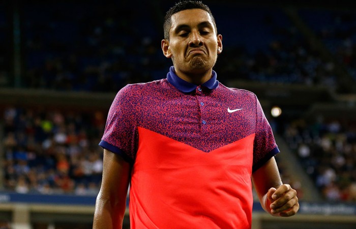 US Open: Aussies in Week 1 Nick Kyrgios in action during his US Open third round loss to Tommy Robredo; Getty Images