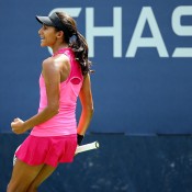 Naiktha Bains, US Open 2014, New York. GETTY IMAGES