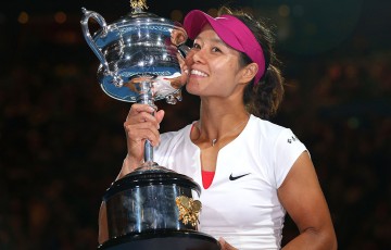 Li Na wins Australian Open 2014; Getty Images