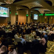 A general view of the Davis Cup official team dinner in Melbourne; SMP Images