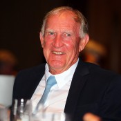 Tony Roche at the Davis Cup official team dinner in Melbourne; SMP Images