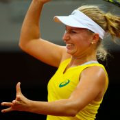 Daria Gavrilova was making her Fed Cup debut for the Green and Gold. Photo: Getty Images