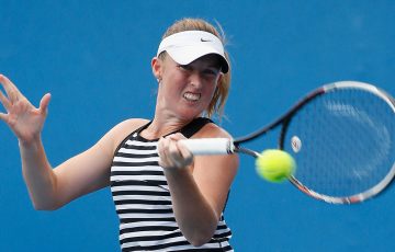 Storm Sanders in action at Australian Open 2016; Getty Images