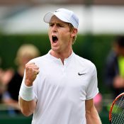 For the third straight year, Luke Saville won three rounds of qualifying at Roehampton to take his place in the main draw at Wimbledon; Getty Images