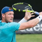 In Stuttgart, Sam Groth scored a much-needed win over Illya Marchenko before falling to eventual champ Dominic Thiem in the second round; Getty Images