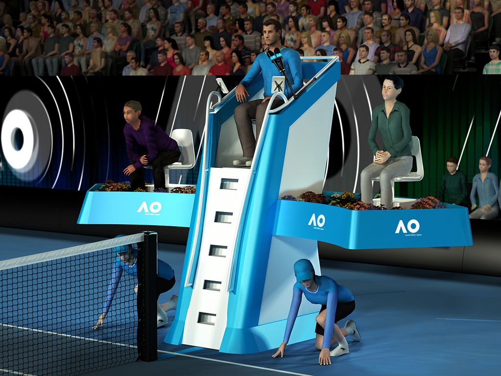 Premium chair umpire seating available for AO 2018 1 April, 2017 All News News and
