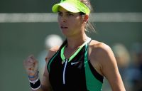 Ajla Tomljanovic scored a stunning upset of Indian Wells champion Elena Vesnina in the second round of the Miami Open. Photo: Getty Images