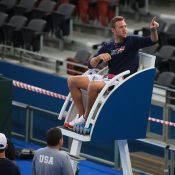 TOP SPOT: After rising to a new career-high ranking of No.15 this week, Jack Sock is understandably in a good mood; SMP Images