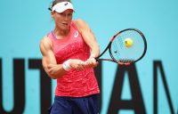 Sam Stosur fell in three sets to Simona Halep in the third round of the Mutua Madrid Open; Getty Images