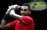 WINNING START: Nick Kyrgios is through to the China Open second round; Getty Images