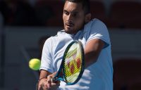 FOCUSED: Nick Kyrgios is into the China Open quarterfinals; Getty Images