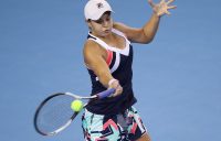 UNDER PRESSURE: Ashleigh Barty in action during her China Open second round loss; Getty Images