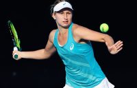 FIGHTER: After a slow start Daria Gavrilova fought back to push Czech Barbora Strycova in Beijing; Getty Images