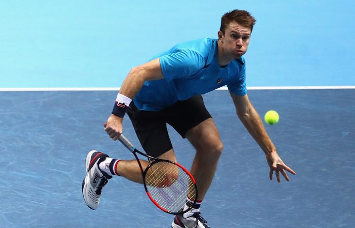 John Peers in action at the ATP Finals in London; Getty Images