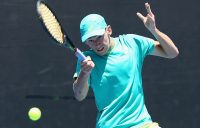Alex De Minaur in action at the Australian Open 2018 Play-off; Getty Images