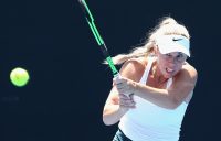 Tammi Patterson in action during the Australian Open 2018 Play-off at Melbourne Park; Getty Images