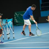 Mike Barrell on Hisense Arena during the 2018 Grand Slam Coaches' Conference